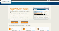 Desktop Screenshot of community.paperthin.com